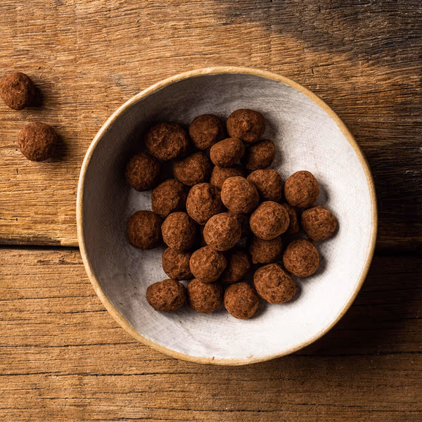 Chocolate Candied Hazelnuts