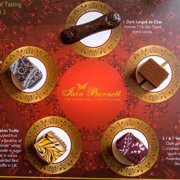Guided Tasting Flight - Award Winning Dark Chocolate