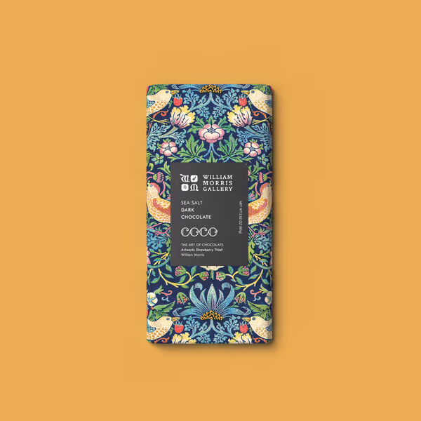 Sea Salt Dark Chocolate William Morris Limited Edition
