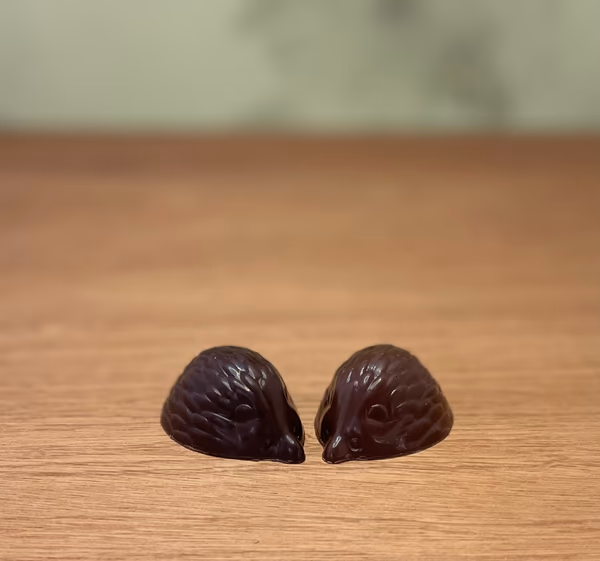 Our Milk & Dark Hazelnut and Tahini Quinoa Hedgehog