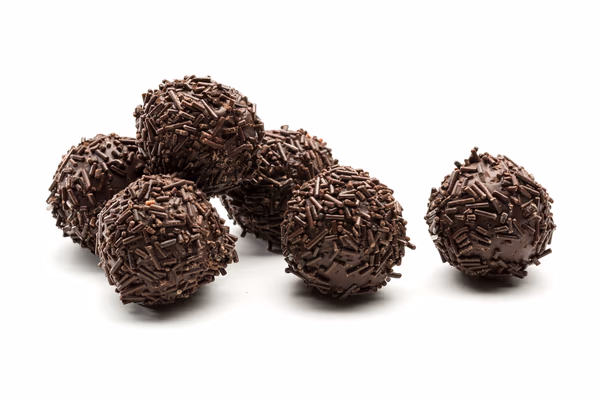 Dark Chocolate Rum Truffles