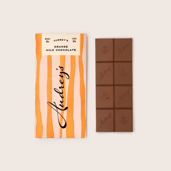 Milk 38% Orange Bar