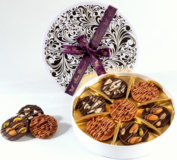 14 Mixed Milk & Dark Chocolate Florentines
