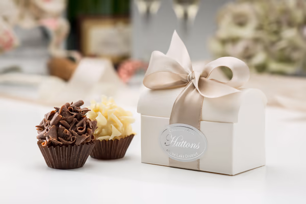 Oyster Satin Wedding Favours