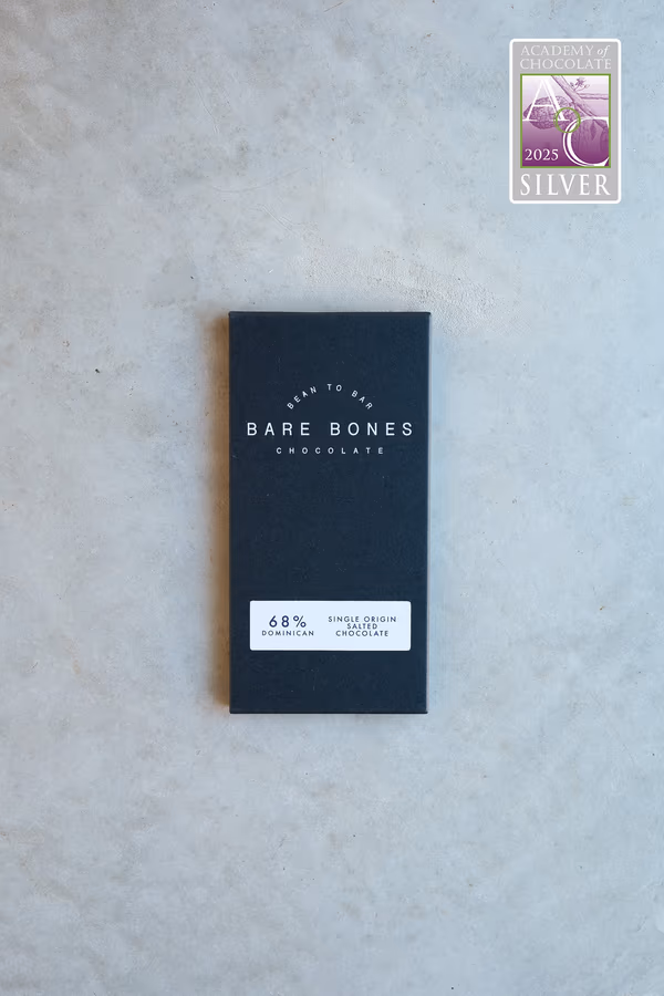 Dominican 68% Salted Chocolate  (vegan)