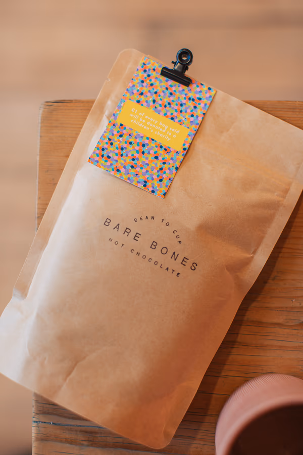 47% Dominican Kids Hot Chocolate Flakes (vegan)