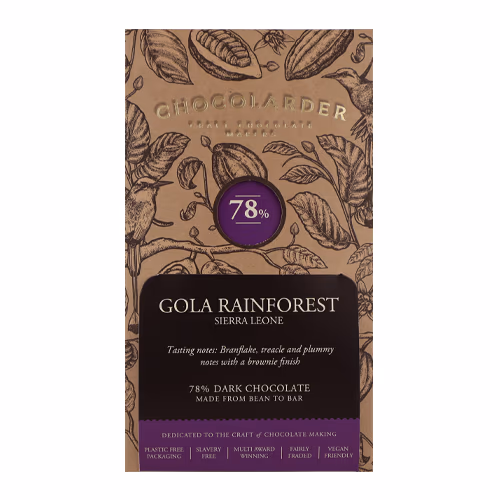 Gola Rainforest 78% Dark Chocolate Bar