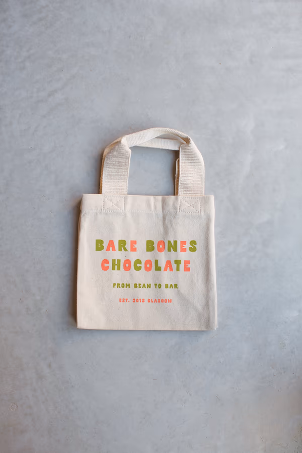 Bare Bones Tiny Tote Bags