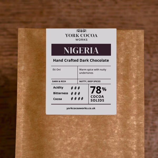 78% Nigeria Dark Chocolate - 40g Bar