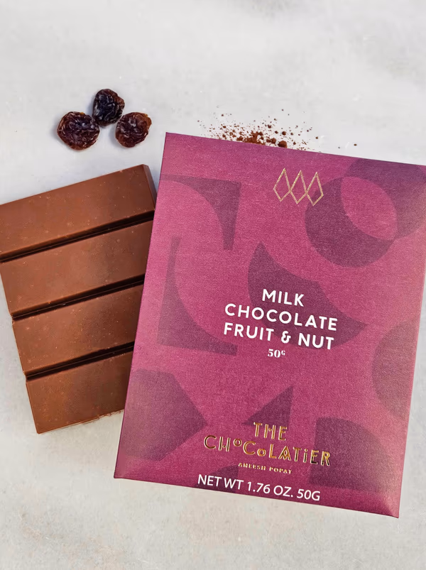 Fruit & Nut Milk Chocolate Bar 50g