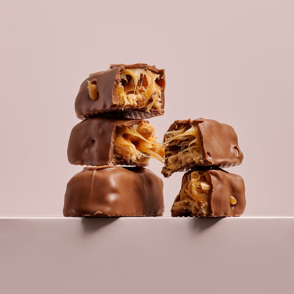 Wonky Corner Shop Favourites - Nutty Caramel Crunch Bar