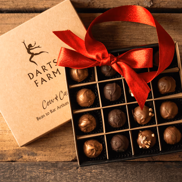 Cow & Cacao Christmas Truffles