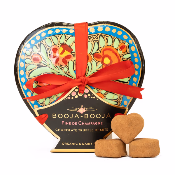 Artist's Collection -  Fine de Champagne Heart Truffles