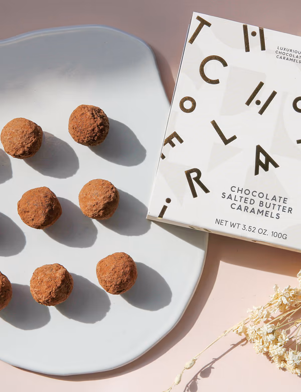 Chocolate Salted Butter Caramels 100g