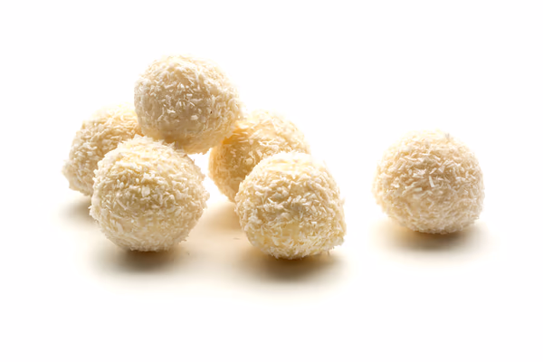 Coconut and Malibu Truffles