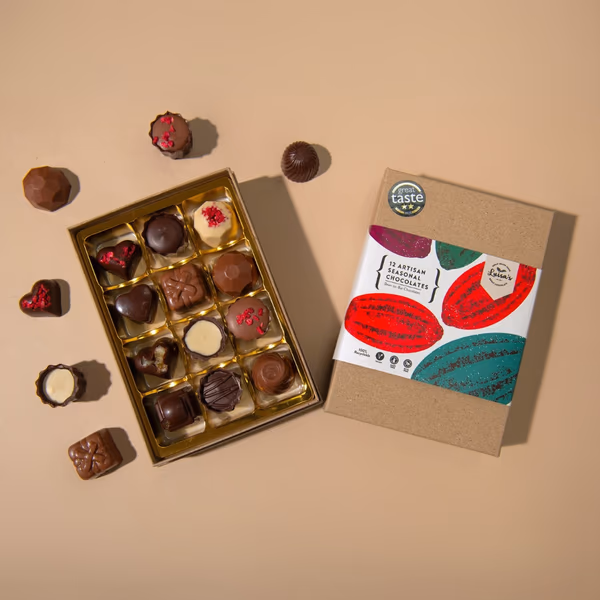 The Winter Seasonal Chocolate Box of 12