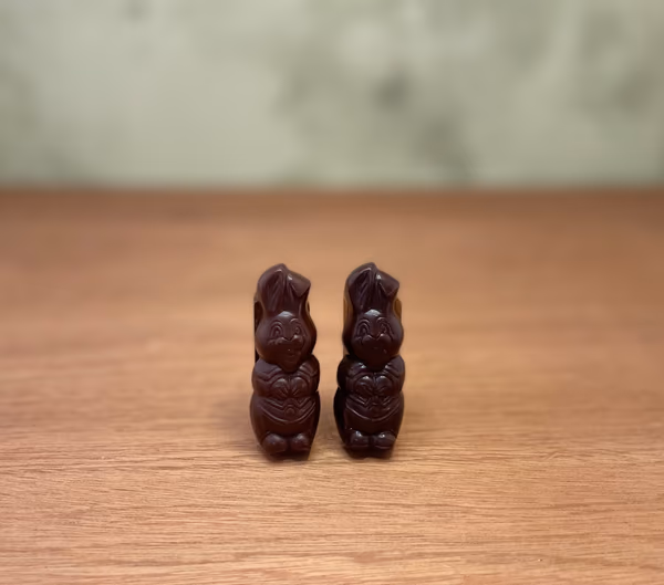Twin pack of Milk or Dark Bunnies