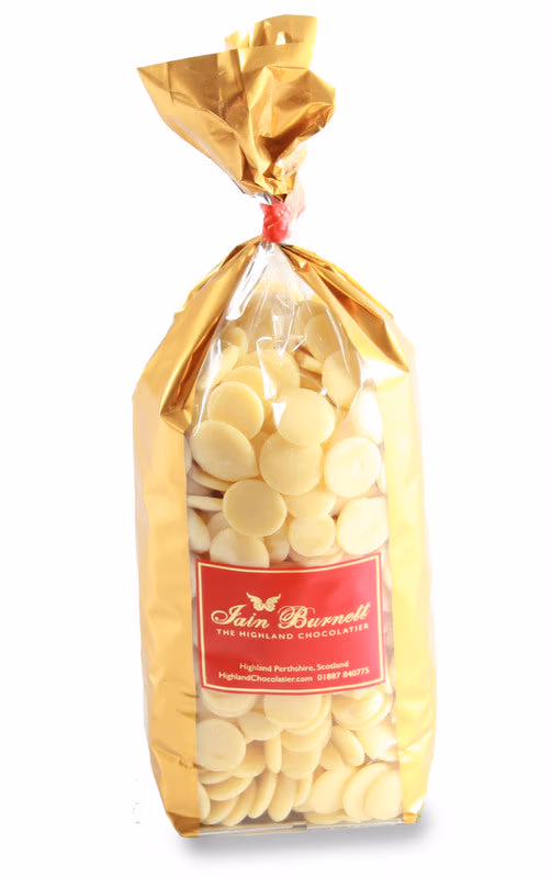 Large Bag of Chocolate Buttons, White