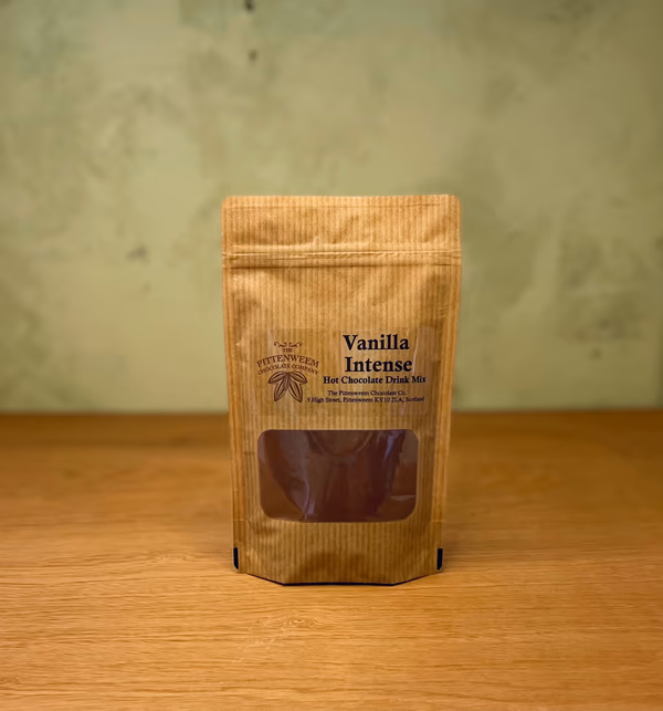Our Vanilla Intense Hot Chocolate. 250g