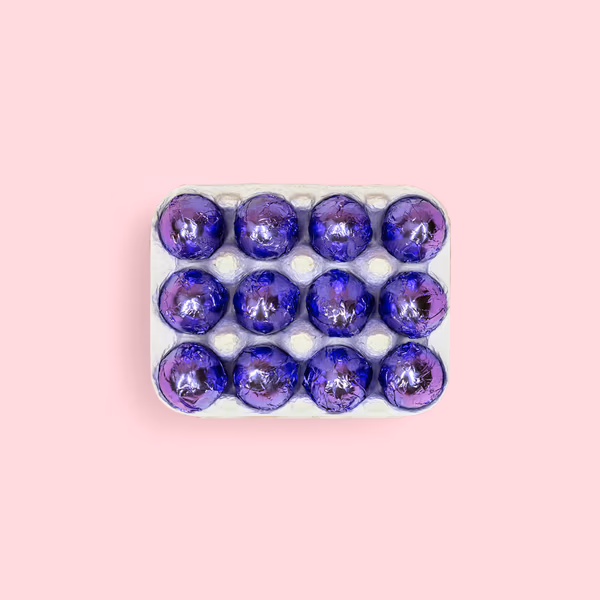 Mini Pistachio Praline Eggs - Dark Chocolate