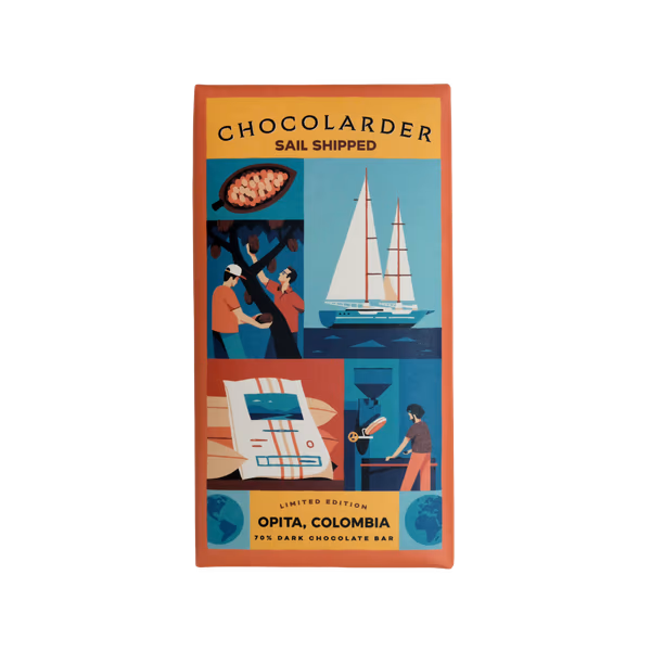 Sail Shipped Opita Colombia 70% Dark Chocolate Bar