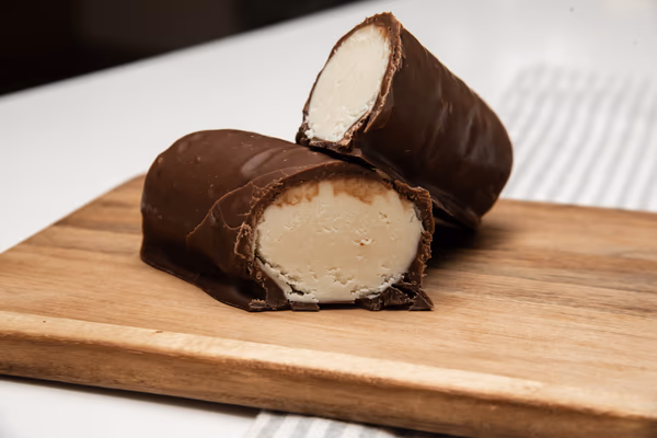 Milk Chocolate Coated Cointreau Truffle Log