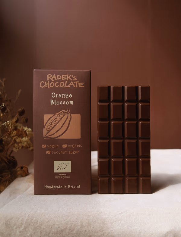 Orange Blossom Chocolate Bar