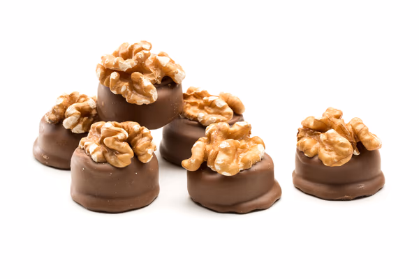 Walnut Creams in Milk Chocolate