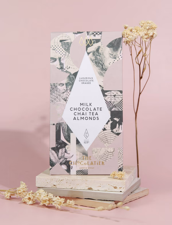Milk Chocolate Chai Tea Almonds 125g