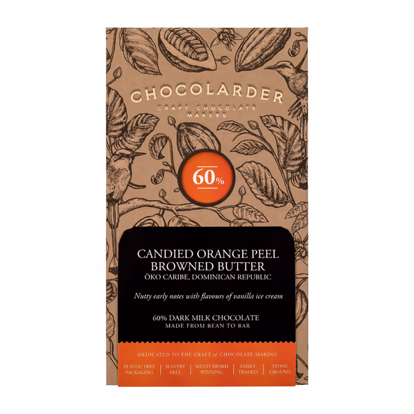 Candied Orange Peel Browned-Butter Milk 60%