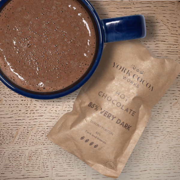 85% Very Dark Hot Chocolate - 40g Luxury Portion