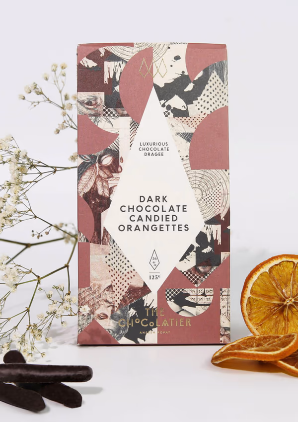 Dark Chocolate Candied Orangettes 125g
