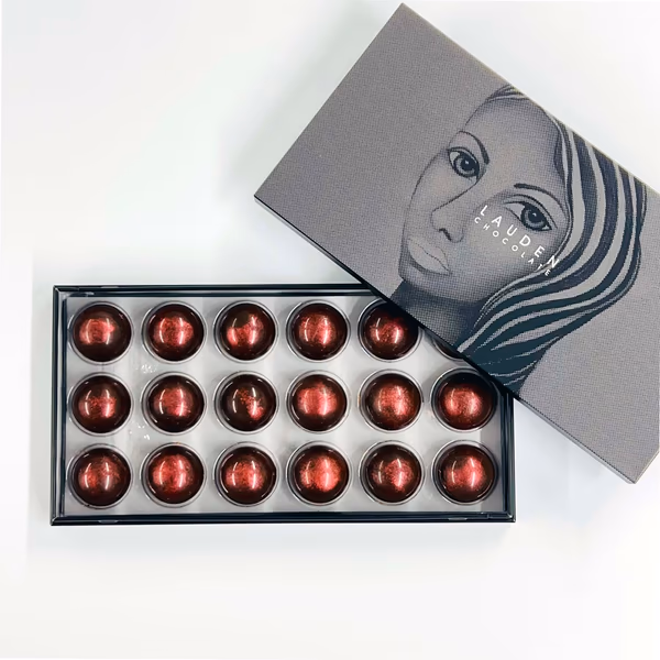 18 Hazelnut Gianduja Chocolates