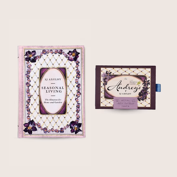 SJ Axelby Seasonal Living x Audrey's Violet Selection