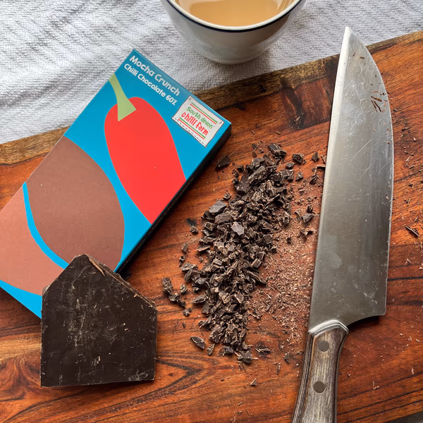 Mocha Crunch Chilli Chocolate