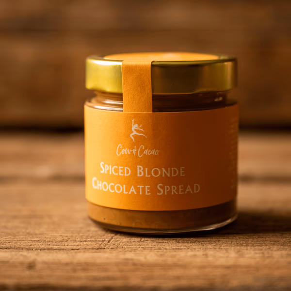 Cow & Cacao Spiced Blonde Chocolate Hazelnut Spread
