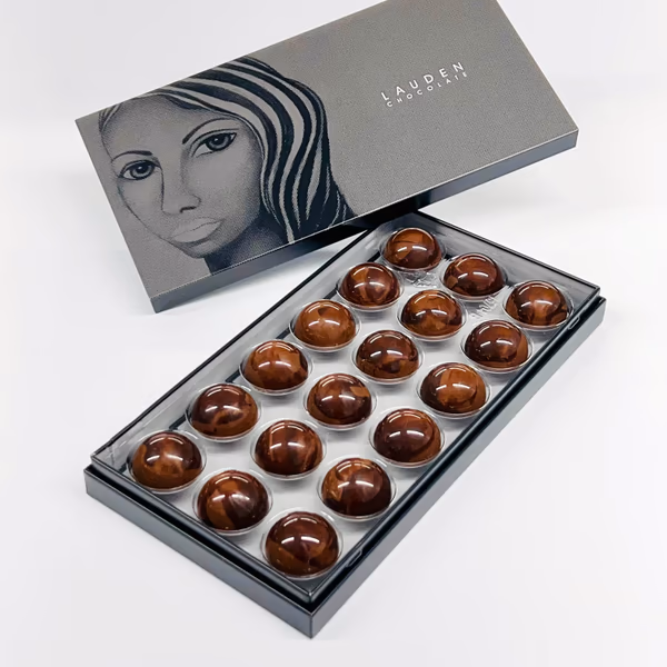 18 Pure Single Origin Milk Chocolate Truffles
