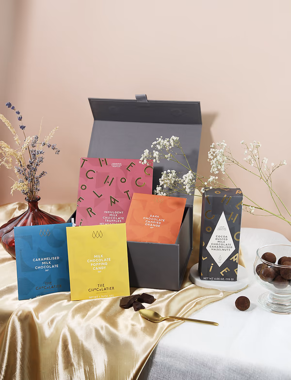 The Bars, Snacking Chocolates & Truffles Gift Box
