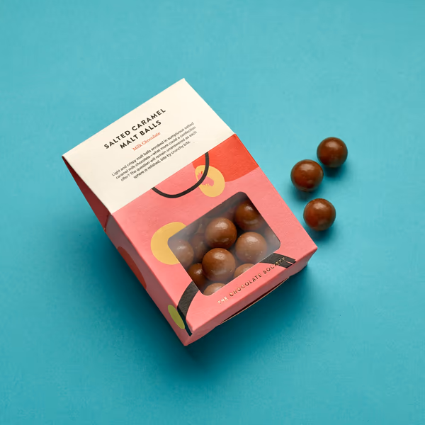 Salt Caramel Malt Balls