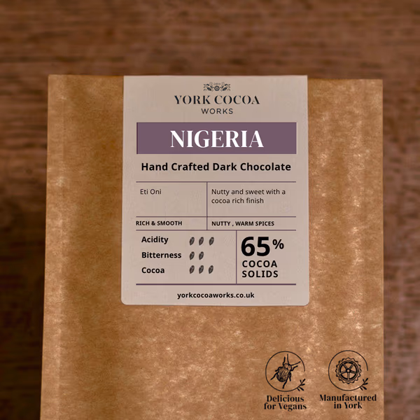 65% Nigeria Dark Chocolate - 40g Bar
