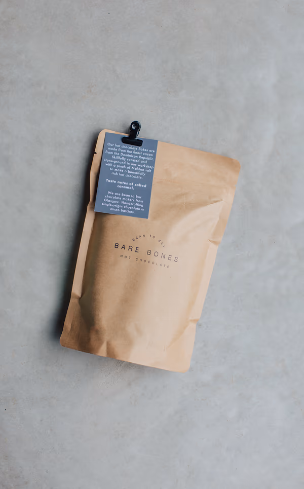 68% Dominican Republic Salted Hot Chocolate Flakes (vegan)