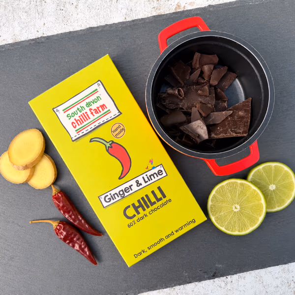 Ginger & Lime Chilli Chocolate