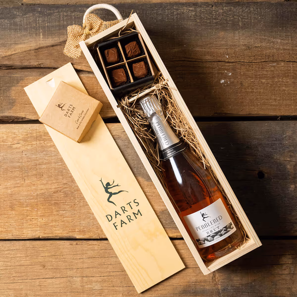 Darts Farm Truffles & Rosé Fizz