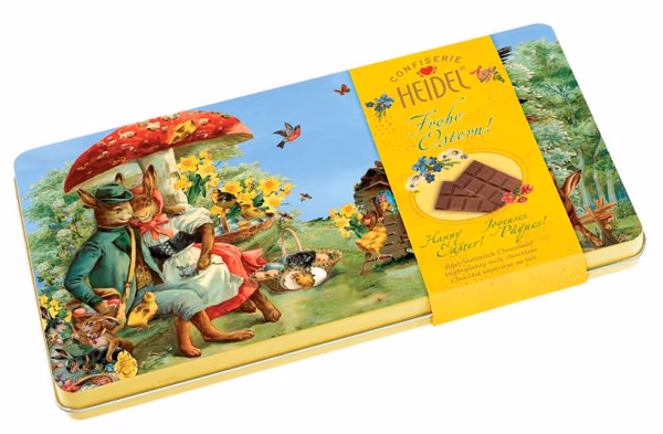 Easter Heidel Nostalgia Tin- Toadstool Bunnies